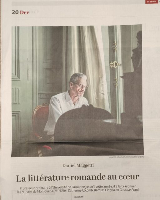 Daniel Maggetti par Julien Burri.
Merci Daniel pour ces projets passés et pour tous ceux à venir!
@clsrunil
@julienburri
Le Temps