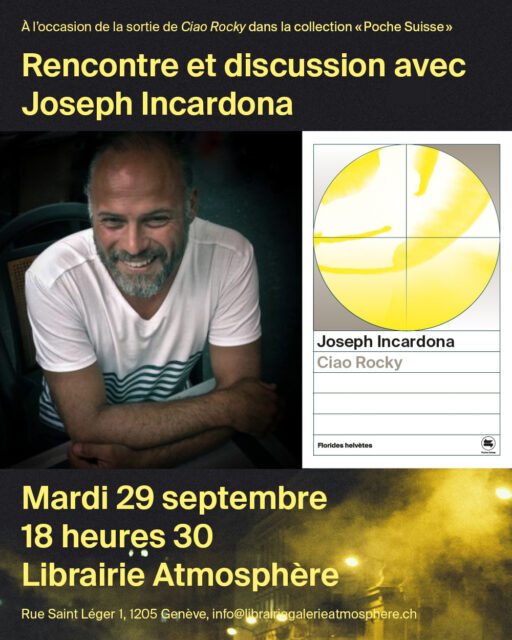 À noter dans vos agendas!
Nous nous réjouissons de vous retrouver à cette occasion, et de retrouver Claire et la librairie Atmosphère. À bientôt!
@librairie.atmosphere